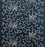Kiri Karakusa (paulownia arabesque) 桐唐草  M400-1607E - Furoshiki  (Japanese Wrapping Cloth) 200 x 200 cm