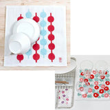 Takehisa Yumeji- Camellia Red つばき アカ - Nanae Fukin (Kitchen towels)   30 x 30 cm