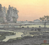 Yoshida Toshi - 015105 Haru  (Morning in Spring) - Free Shipping