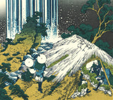Katsushika Hokusai -Yoro Falls (Mino Province) Unsodo Edition - Free Shipping