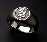 Saito - Egyptian motif Cleopatra - Queen of the Nile Amulet Silver Ring