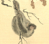 Maruyama Okyo -  Monkey in Snow - Free Shipping