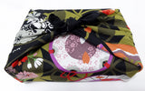 Yu-Soku -  Shippo to Shiki (Treasure of Seven w/ Four Seasons)  七宝と四季  - Furoshiki (Japanese Wrapping Cloth)
