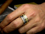 Saito - Sun Tzu's Art of War - VII. Maneuvering Gold Ring (18Kt Gold)