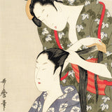 Kitagawa Utamaro - Bijin-ga (Beautiful woman in Edo era) - Ukiyoe Origami