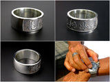 Saito - New Calligraphy Ryusho Houbu Ring (Silver 950)