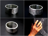 Saito - New Calligraphy Ryujyo Rinshin Ring (Silver 950)