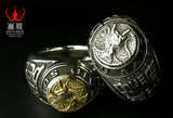Saito - Dragon Crest Emblem(Silver 950) with Sun Tzu Silver Ring　