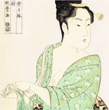 Kitagawa Utamaro - Bijin-ga (Beautiful woman in Edo era) - Ukiyoe Origami