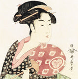 Kitagawa Utamaro - Bijin-ga (Beautiful woman in Edo era) - Ukiyoe Origami