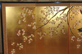 Tominaga Jyuho - Japanese Traditional Hand Paint Byobu (Gold Leaf Folding Screen) - X135 - Free Shipping