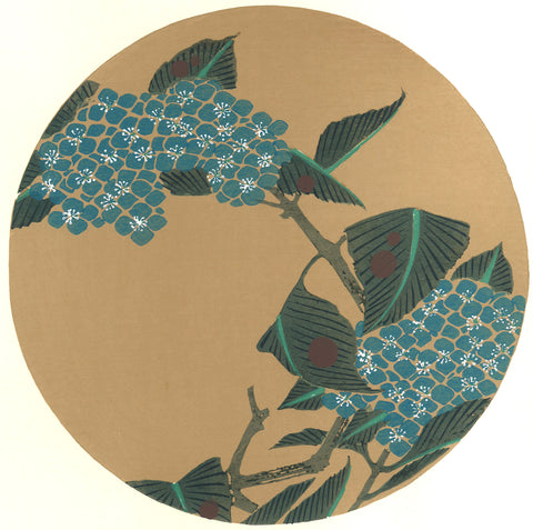 Ito Jakuchu - Ajisai (Hydrangea) - Free Shipping