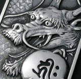 Saito - Rise Dragon-L Silver Pendant Top (Silver 950)