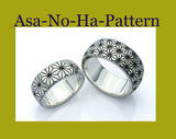 Saito - Edo Pattern Silver 925 ring - (5 Patterns)　