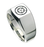 Saito - Kamon (Family Crest Emblem) Silver ring (Silver 925)