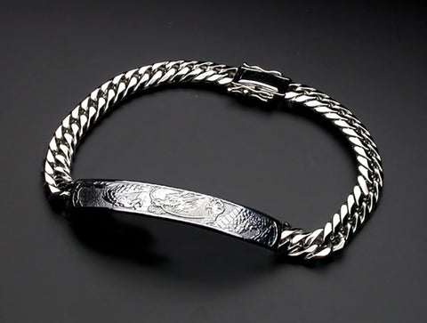 Saito - Rise Dragon - L Platinum Bracelet (Platinum 900) 21.00 cm