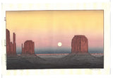 Yoshida Toshi - #017103 Monument Valley - Free Shipping