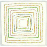 Art Brut - Pico lace white ピコレース ホワイト - Furoshiki   50 x 50 cm