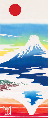 Kenema  - Waraku Fujisan (Mt. Fuji)  (The dyed Tenugui)