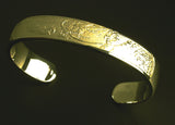 Saito - Rise Dragon - L 18Kt Gold Bangle