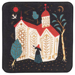 Takehisa Yumeji - Serenade Black - Gauze Towel (Handkerchief