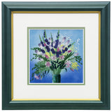 Saikosha - #012-01  Bouquet (Framed Cloisonné ware) - Free Shipping