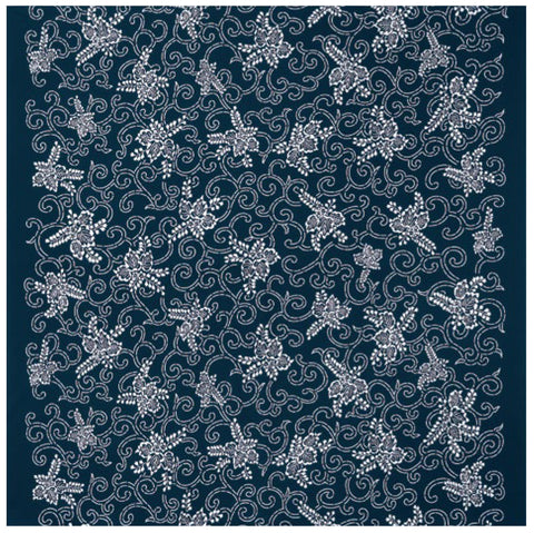Koten Furoshiki - Kiri Karakusa - Furoshiki  (Japanese Wrapping Cloth) 126 x 126 cm