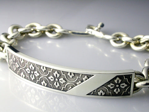 Saito - Monyou With Silver Plate Bracelet (Silver 950)