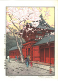 Yoshida Toshi - #014001  Hie Jinjya (Hie Shrine) - Free Shipping