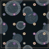 Kawashima - Rinu Saiha  輪雨彩波（リンウサイハ）- Furoshiki 75 x 75 cm  (Japanese Wrapping Cloth)