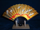 Kyoto Kazari Sensu - #63 Cranes - Length - 15.2 cm (5.984")