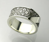 Saito - Monyou With Silver Plate Ring (Silver 950)