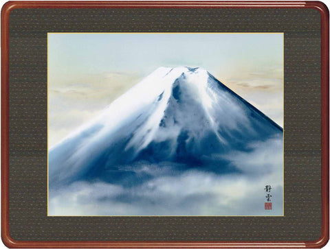 Sankoh Framed Mt. Fuji - 5B5-005  - Reiho Fuji (Sacred mountain Fuji)