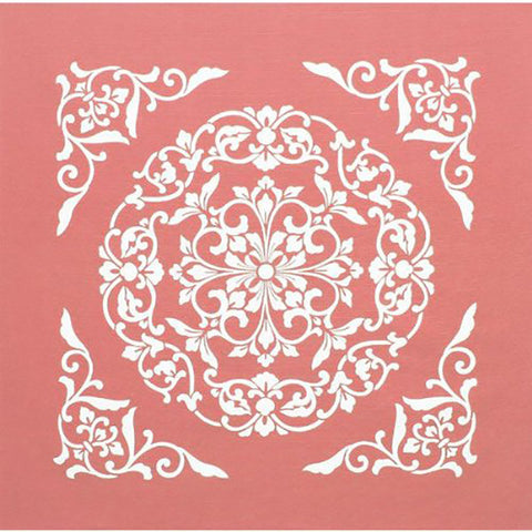 Maruwa - Shosoin Pattern Pink - Furoshiki (Japanese Wrapping Cloth) 130 x 130 cm