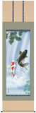 Sankoh Kakejiku - 53F4-027  Fuufu Taki nobori goi (Pine & pair of carps) - Free Shipping