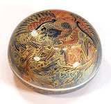 Fujii Kinsai Arita Japan - Yurisai Kinran Phoenix Kogo 6.2 cm (Superlative Collection) - Free Shipping