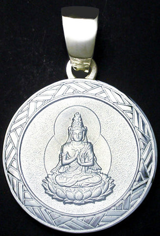 Saito - Dainichi Nyorai  Pendant Top Platinum  (Pt 900)