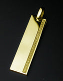 Saito - Sun Tzu's Art of War - VII. Maneuvering 18Kt Gold Pendant Top