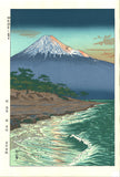 Okada Koichi - #P1 Hagoromo Kaigan no Fuji  (The view of Mt.Fuji from Hagoromo coast)　(羽衣海岸の富士) - Free Shipping