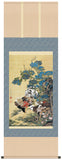 Sankoh Kakejiku - KZ2G9-034- Ito Jakuchu - Ajisai Soukeizu - Free Shipping