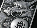 Saito - Rise Dragon-L Silver Pendant Top (Silver 950)