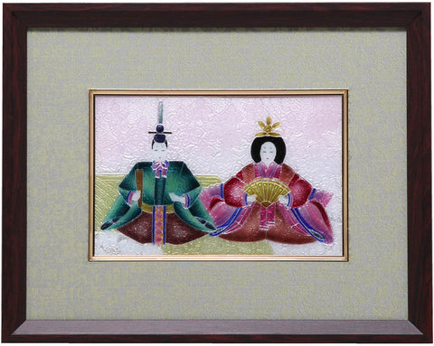 Saikosha - #008-01  Asukabina (Framed Cloisonné ware) - Free Shipping