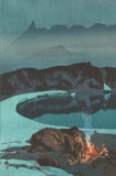 Yoshida Hiroshi - Camping at Washibadake