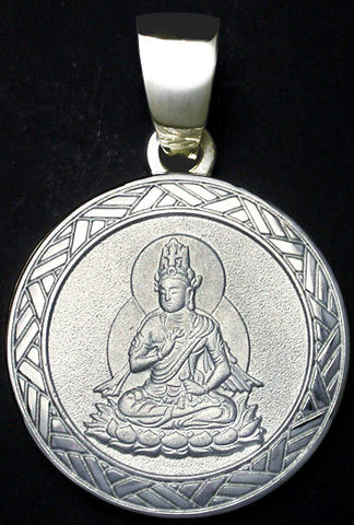 Saito - Fugen Bosatsu Pendant Top Platinum  (Pt 900)