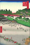 Utagawa Hiroshige - No.009 Yatsukōji, Inside Sujikai Gate 筋違内八つ小路 - One hundred Famous View of Edo - Free Shipping