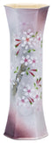 Saikosha - #009-06 Sakura Hexagonal vase (Cloisonné ware vase) - Free Shipping