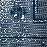 Konomi - Honeycomb Furoshiki  97X97cm  (Japanese Wrapping Cloth)