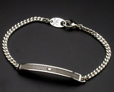 Saito - Heart Sutra Extra Slim Silver Bracelet (Silver 950)