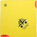 Cochae  soft towel 100% cotton - Tora (Tiger) Yellow   35 x 35 cm