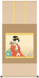 Sankoh Kakejiku - KZ2G9-023- Uemura Shoen - Tsuzumi no ne - Free Shipping